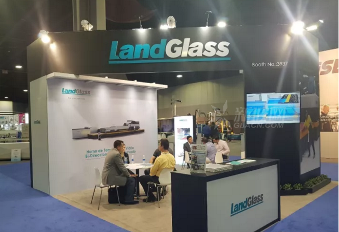 兰迪机器携兰迪V玻参加15届美国国际玻璃展