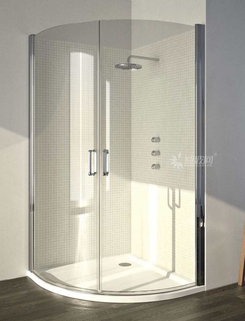 浴室玻璃 钢化玻璃 无框玻璃 尺寸定制