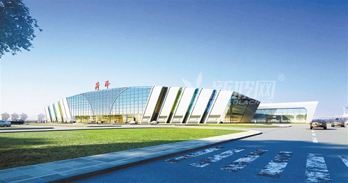 “菏泽牡丹机场”中空玻璃将全部采用中融新大产品