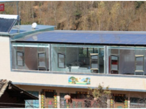 汉能集团又一力作――能发电的玻璃阳光房