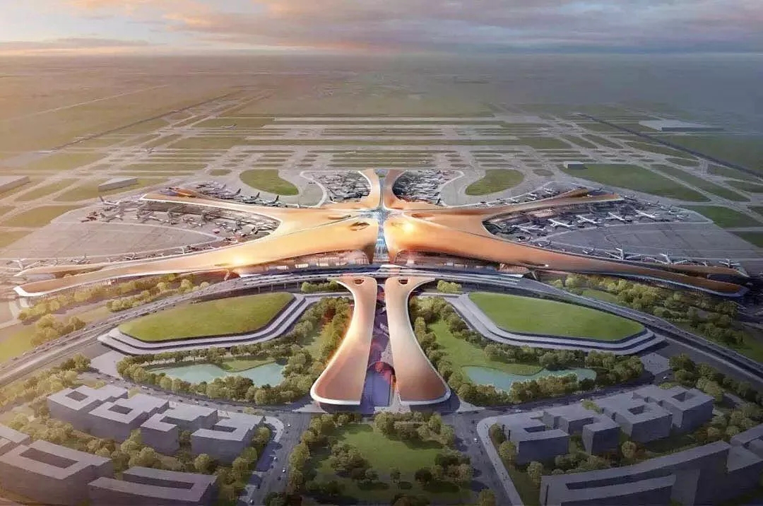 八千块玻璃不重样 北京大兴国际机场即将竣工