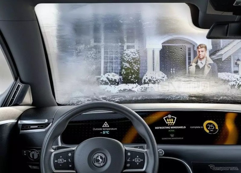 德国大陆：正使用薄膜开发“车用智能玻璃控制系统”，可对接自动驾驶