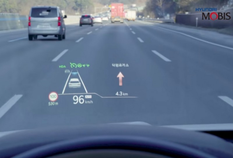 康宁发布智能汽车增强实境（智能挡风玻璃）抬头显示系统