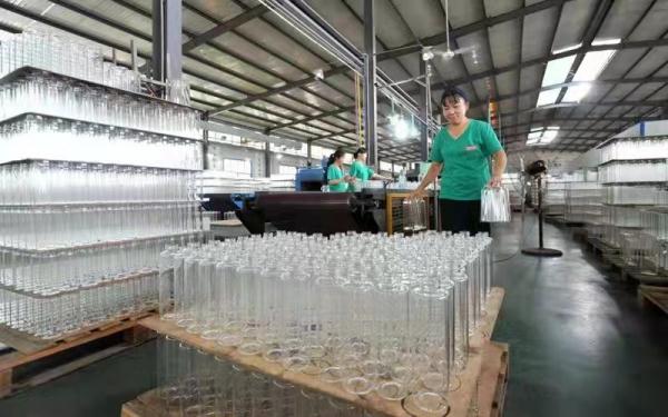 玻璃器皿行业出口额增长65.95%